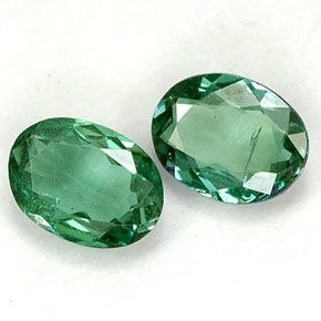  ct natürliche grün/rot Alexandrit-Edelsteine, Oval Schliff, VS