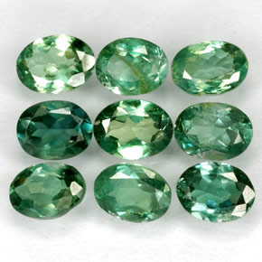  ct natürliche mehrfarbiger Alexandrit-Edelsteine, Oval Schliff, VS