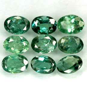  ct natürliche mehrfarbiger Alexandrit-Edelsteine, Oval Schliff, VS