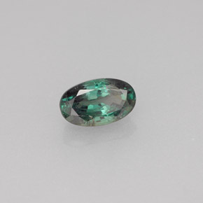 0,82 ctw natürlicher mehrfarbiger Alexandrit, Oval Schliff, VS