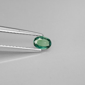 0,25 ctw natürlicher mehrfarbiger Alexandrit, Oval Schliff, VVS-VS