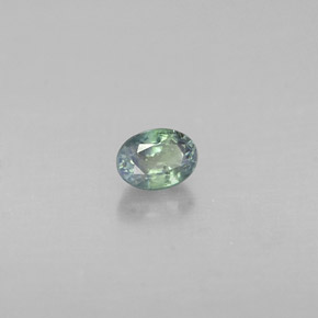 0,16 ctw natürlicher mehrfarbiger Alexandrit, Oval Schliff, VS