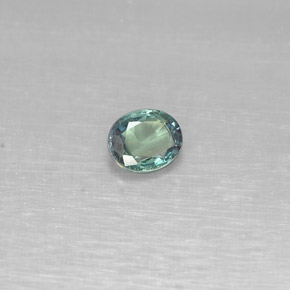 0,18 ctw natürlicher mehrfarbiger Alexandrit, Oval Schliff, VS