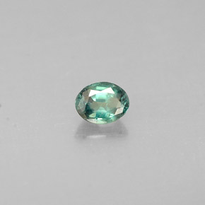 0,15 ctw natürlicher mehrfarbiger Alexandrit, Oval Schliff, VS