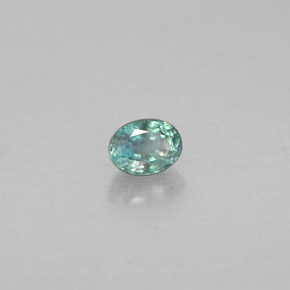 0,18 ctw natürlicher mehrfarbiger Alexandrit, Oval Schliff, VS