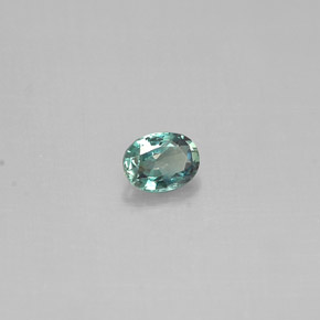 0,14 ctw natürlicher mehrfarbiger Alexandrit, Oval Schliff, VS