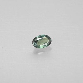 0,10 ctw natürlicher mehrfarbiger Alexandrit, Oval Schliff, VS