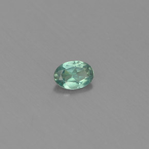 0,10 ctw natürlicher mehrfarbiger Alexandrit, Oval Schliff, VS