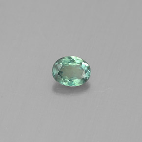 0,13 ctw natürlicher mehrfarbiger Alexandrit, Oval Schliff, VS