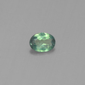 0,14 ctw natürlicher mehrfarbiger Alexandrit, Oval Schliff, VS