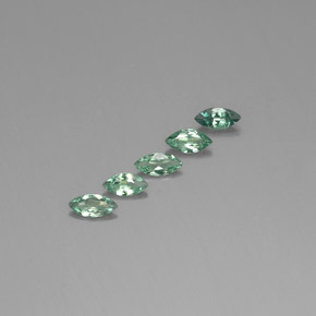  ct natürliche grün/rot Alexandrit-Edelsteine, Marquise, VS