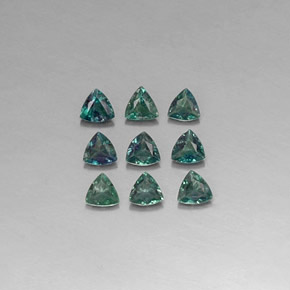  ct natürliche mehrfarbiger Alexandrit-Edelsteine, Trillion, VS