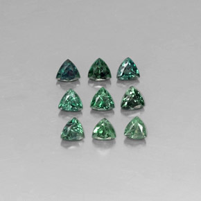  ct natürliche mehrfarbiger Alexandrit-Edelsteine, Trillion, VS