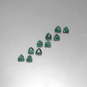  ct natürliche color-change Alexandrit-Edelsteine, Trillion, VS