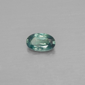 0,17 ctw natürlicher mehrfarbiger Alexandrit, Oval Schliff, VS