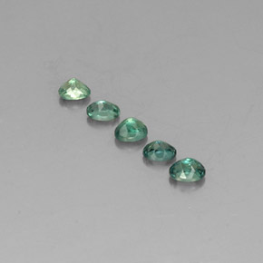  ct natürliche mehrfarbiger Alexandrit-Edelsteine, Oval Schliff, VS