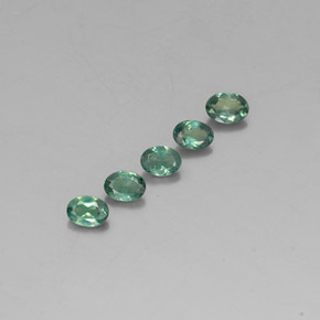  ct natürliche mehrfarbiger Alexandrit-Edelsteine, Oval Schliff, VS