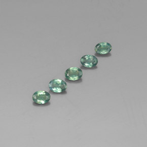  ct natürliche mehrfarbiger Alexandrit-Edelsteine, Oval Schliff, VS
