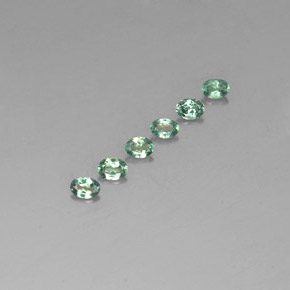  ct natürliche grün/rot Alexandrit-Edelsteine, Oval Schliff, VS