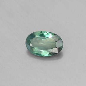 0,42 ctw natürlicher mehrfarbiger Alexandrit, Oval Schliff, VS
