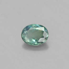 0,47 ctw natürlicher mehrfarbiger Alexandrit, Oval Schliff, VS