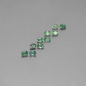  ct natürliche mehrfarbiger Alexandrit-Edelsteine, Oval Schliff, VS