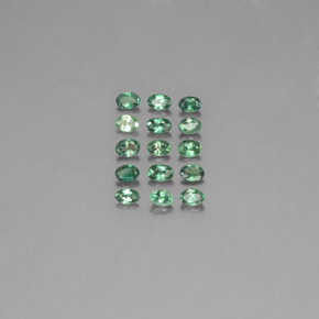  ct natürliche mehrfarbiger Alexandrit-Edelsteine, Oval Schliff, VS