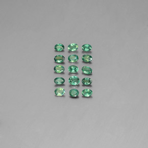 ct natürliche mehrfarbiger Alexandrit-Edelsteine, Oval Schliff, VS