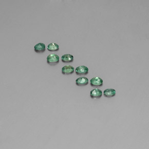  ct natürliche Grün/Rot Alexandrit-Edelsteine, Oval Schliff, VS