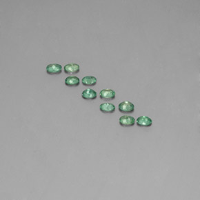  ct natürliche mehrfarbiger Alexandrit-Edelsteine, Oval Schliff, VS