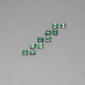  ct natürliche mehrfarbiger Alexandrit-Edelsteine, Oval Schliff, VS
