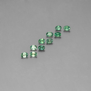  ct natürliche mehrfarbiger Alexandrit-Edelsteine, Oval Schliff, VS