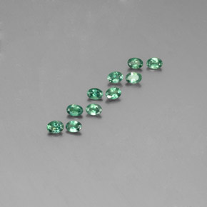  ct natürliche grün/rot Alexandrit-Edelsteine, Oval Schliff, VS