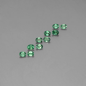  ct natürliche mehrfarbiger Alexandrit-Edelsteine, Oval Schliff, VS