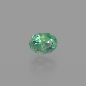 0,94 ctw natürlicher mehrfarbiger Alexandrit, Oval Schliff, VS