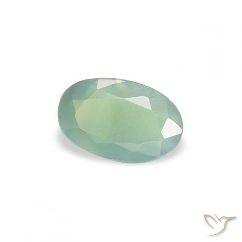 9,17 ctw natürlicher Helles Mintgrün Alexandrit, Oval, VS-SI