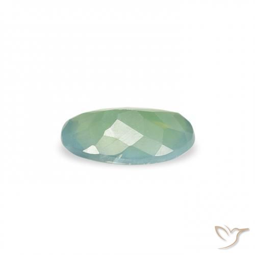 9,17 ctw natürlicher Helles Mintgrün Alexandrit, Oval, VS-SI