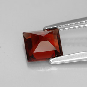 1,19 ctw natürlicher roter Almandin-Granat, Quadrat, VS