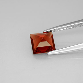 1,17 ctw natürlicher roter Almandin-Granat, Quadrat, VS