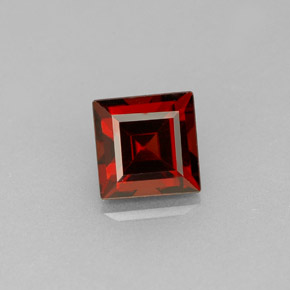1,35 ctw natürlicher roter Almandin-Granat, Quadrat, VS