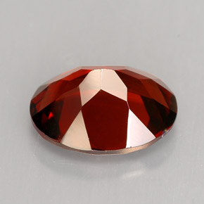 3,00 ctw natürlicher roter Almandin-Granat, Oval Schliff, VVS-VS