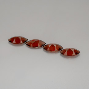  ct natürliche orange-rot Almandin-Granat-Edelsteine, Marquise, VS