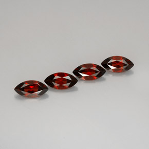  ct natürliche roter Almandin-Granat-Edelsteine, Marquise, VS