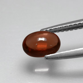 1,02 ctw natürlicher roter Almandin-Granat, Oval Schliff, Lichtdurchlässig