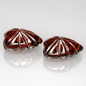  ct natürliche tiefrot Almandin-Granat-Edelsteine, Herzform, Lichtdurchlässig