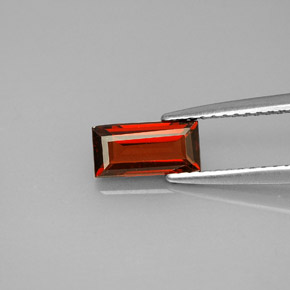 9,17 ctw natürlicher Rot Almandin-Granat, Baguette, VVS-VS