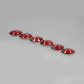  ct natürliche Rot Almandin-Granat-Edelsteine, Marquise, VVS-VS