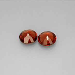  ct natürliche Rot Almandin-Granat-Edelsteine, Rund Schliff, VS