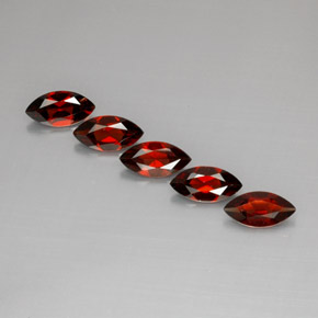  ct natürliche roter Almandin-Granat-Edelsteine, Marquise, VS