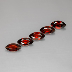  ct natürliche roter Almandin-Granat-Edelsteine, Marquise, VS